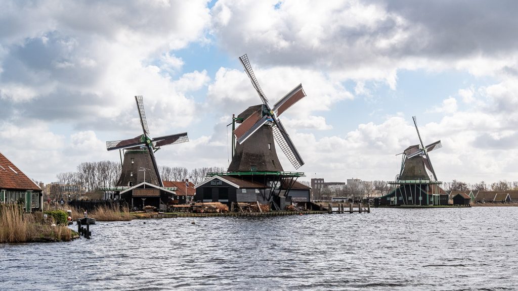 Zaanse Schans (NL), Windmühlen -- 2026 -- 0509