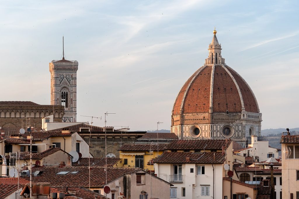 Florence Cathedral in Sunset