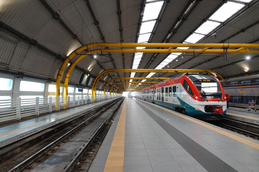 Fiumicino Aeroporto train station.01