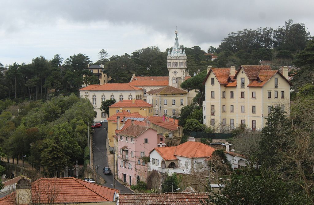 Sintra, view to the town hall